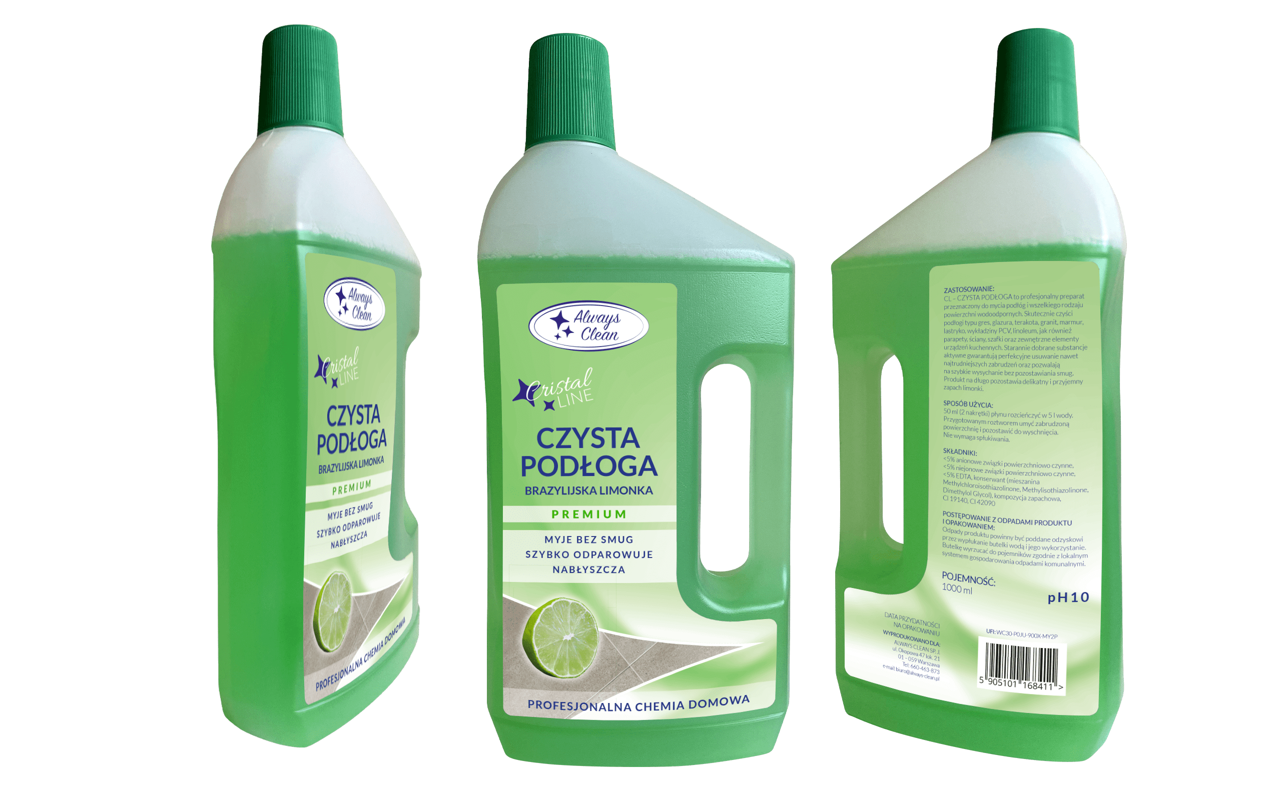 Czysta podłoga Premium BRAZYLIJSKA LIMONKA