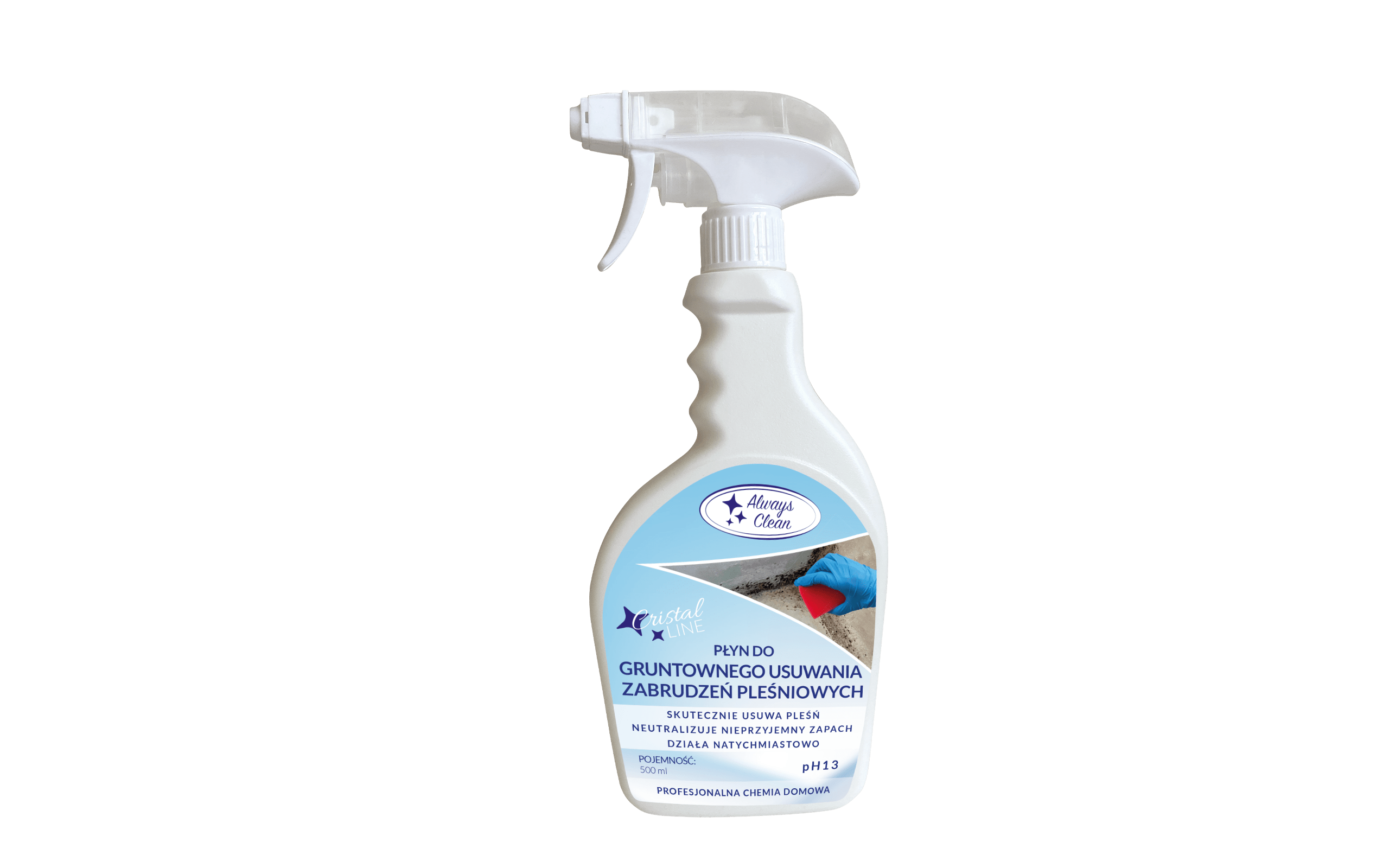 Płyn do gruntownego usuwania zabrudzeń pleśniowych