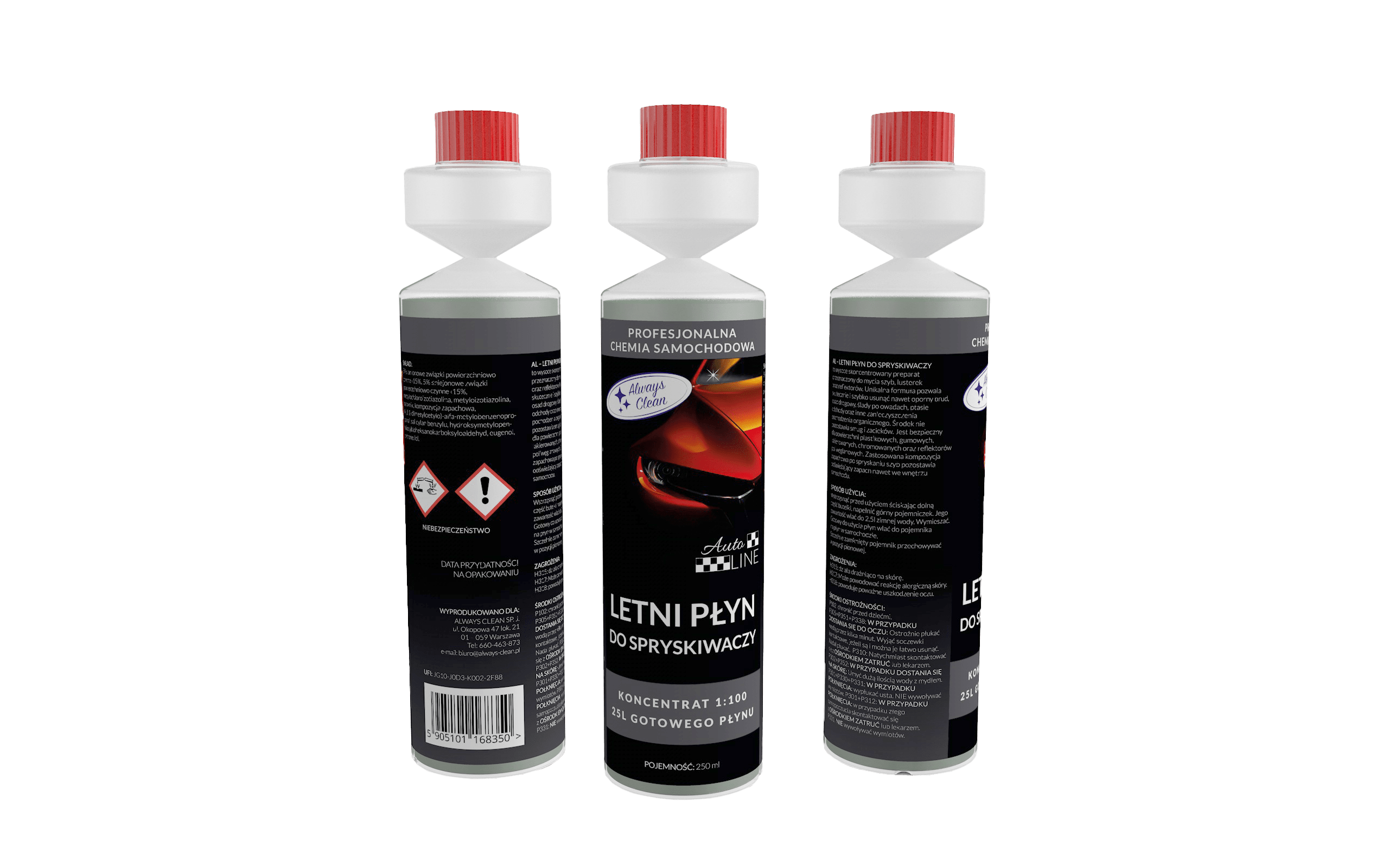 Letni płyn do spryskiwaczy KONCENTRAT